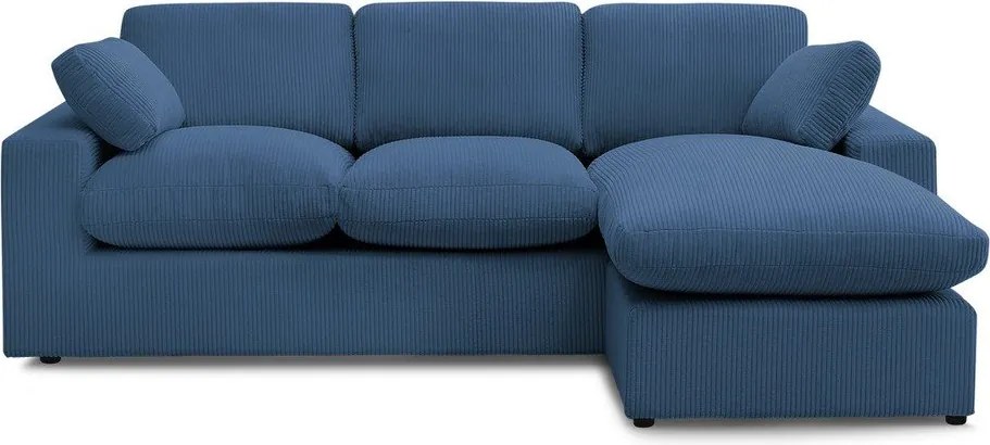 Niebieski sztruksowy narożnik Belair – Bobochic Paris