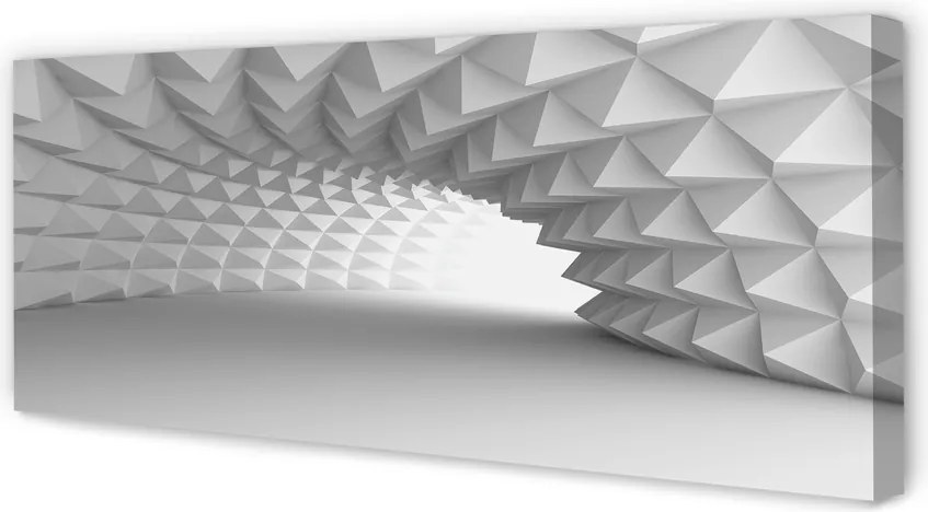 Fotoobraz na płótnie Tunel ze Stożków 3D