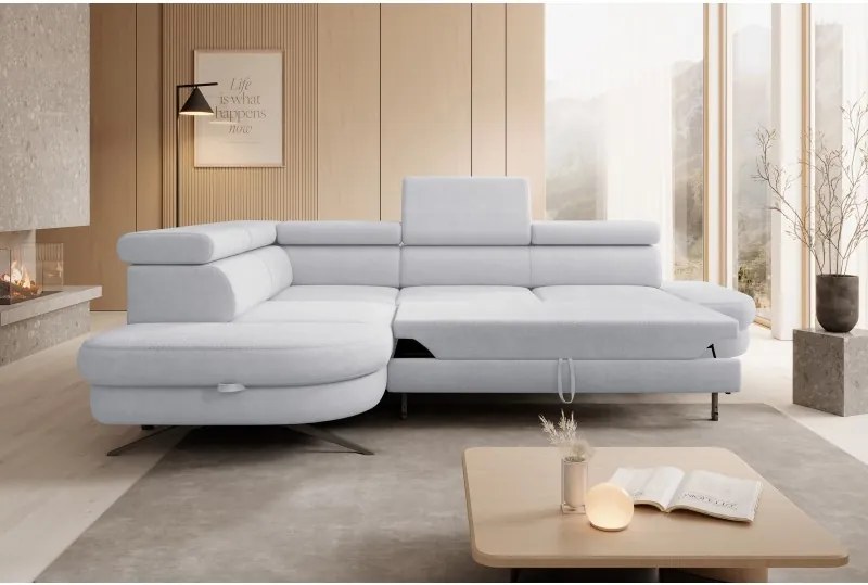 Narożnik OTIS L Lewostronny Regulowane Zagłówki WERSAL