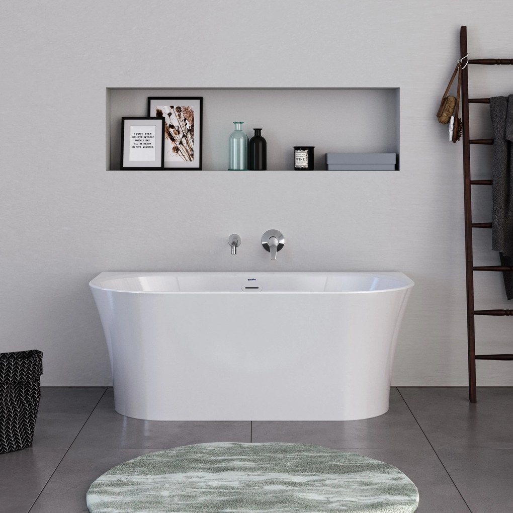 Duravit DuraDelfi Vorwand-Badewanne