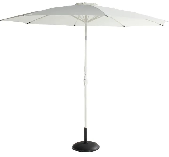 Biały parasol Hartman Sophie, ø 300 cm