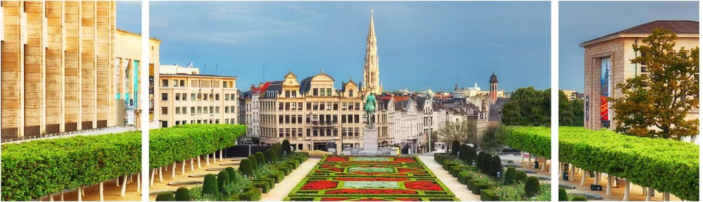 Obraz - Bruksela (170x50 cm)