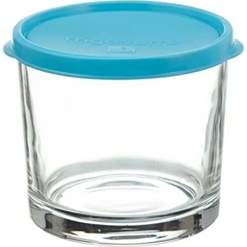 Bormioli Rocco Szklany pojemnik z pokrywką Frigoverre, 9,5 cm, S