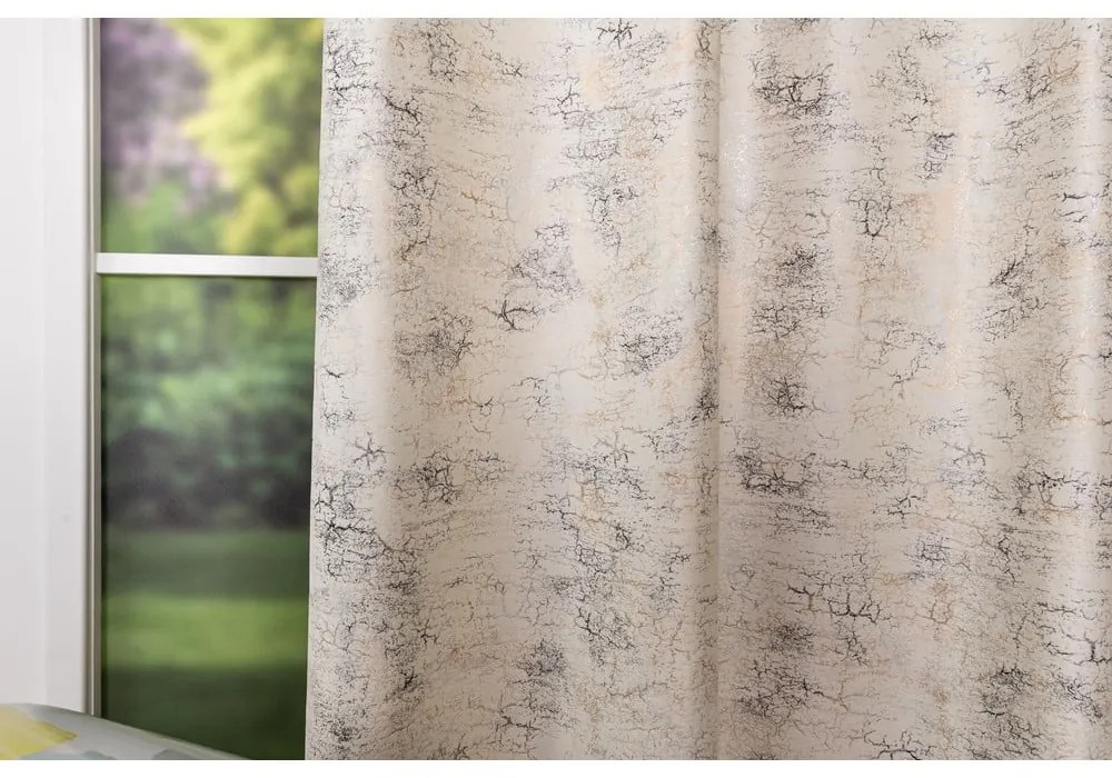 Kremowa zasłona 140x260 cm Lhasa – Mendola Fabrics