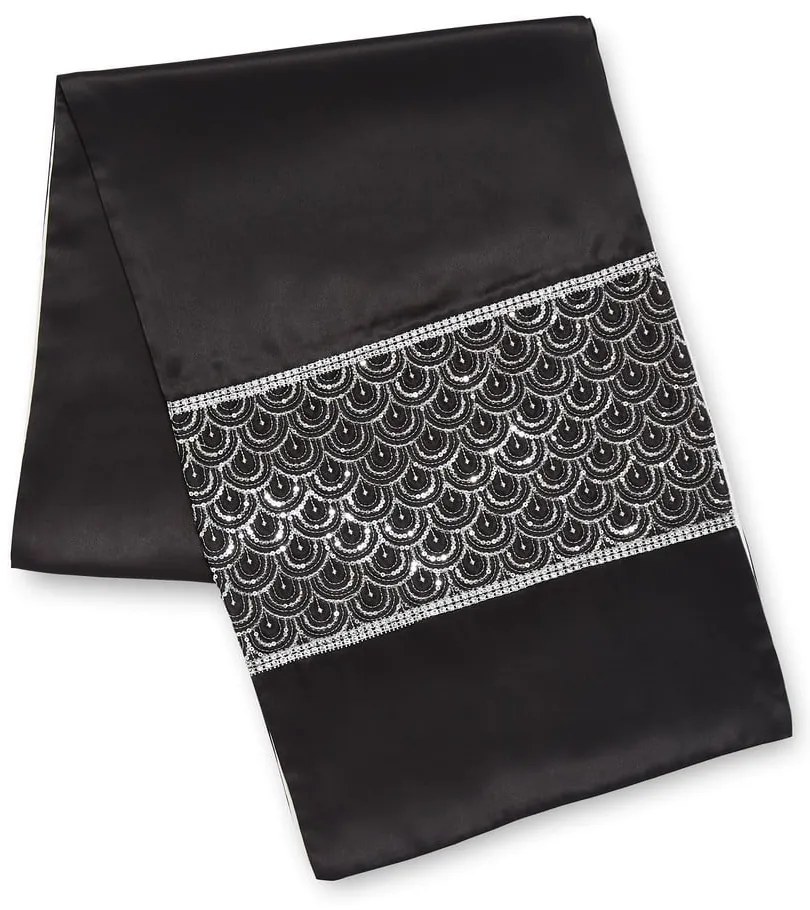 Bieżnik z mikrosatyny 33x180 cm Deco Sequin – Catherine Lansfield