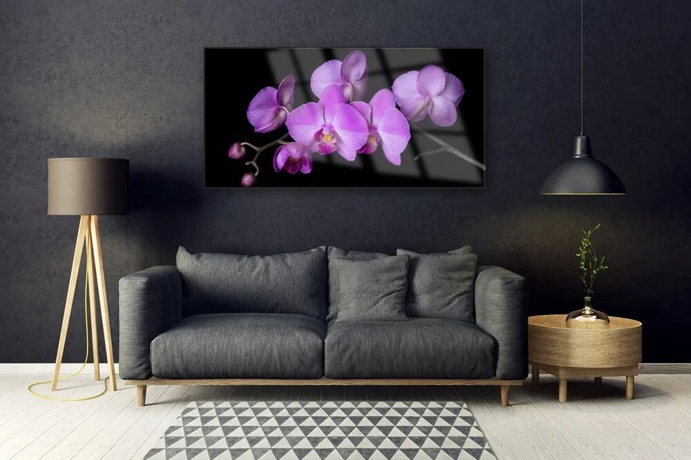 Obraz Akrylowy Storczyk Orchidea Kwiaty