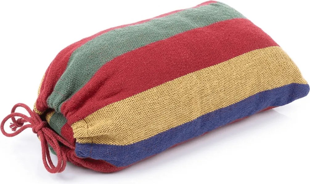 Kolorowy hamak z poduszką HAMAK dla 2 osób 190x150 cm