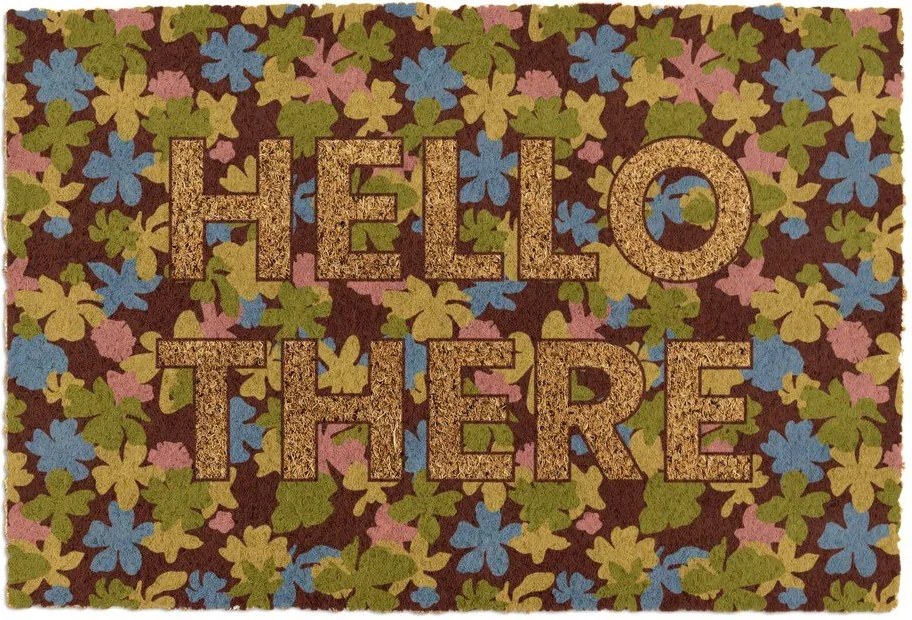 Wycieraczka z włókna kokosowego 40x60 cm Hello There – Artsy Doormats