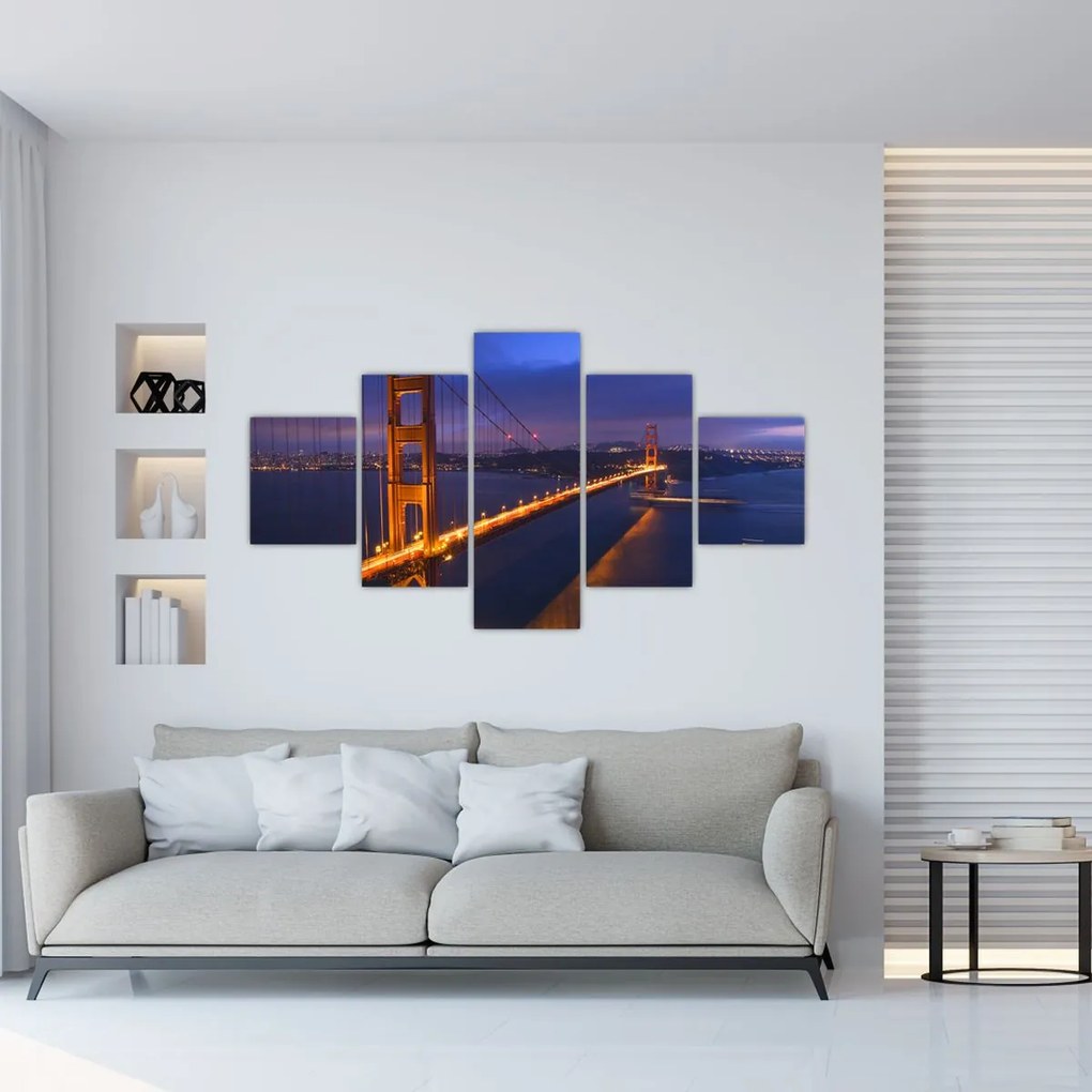 Obraz - Most Golden Gate (125x70 cm)