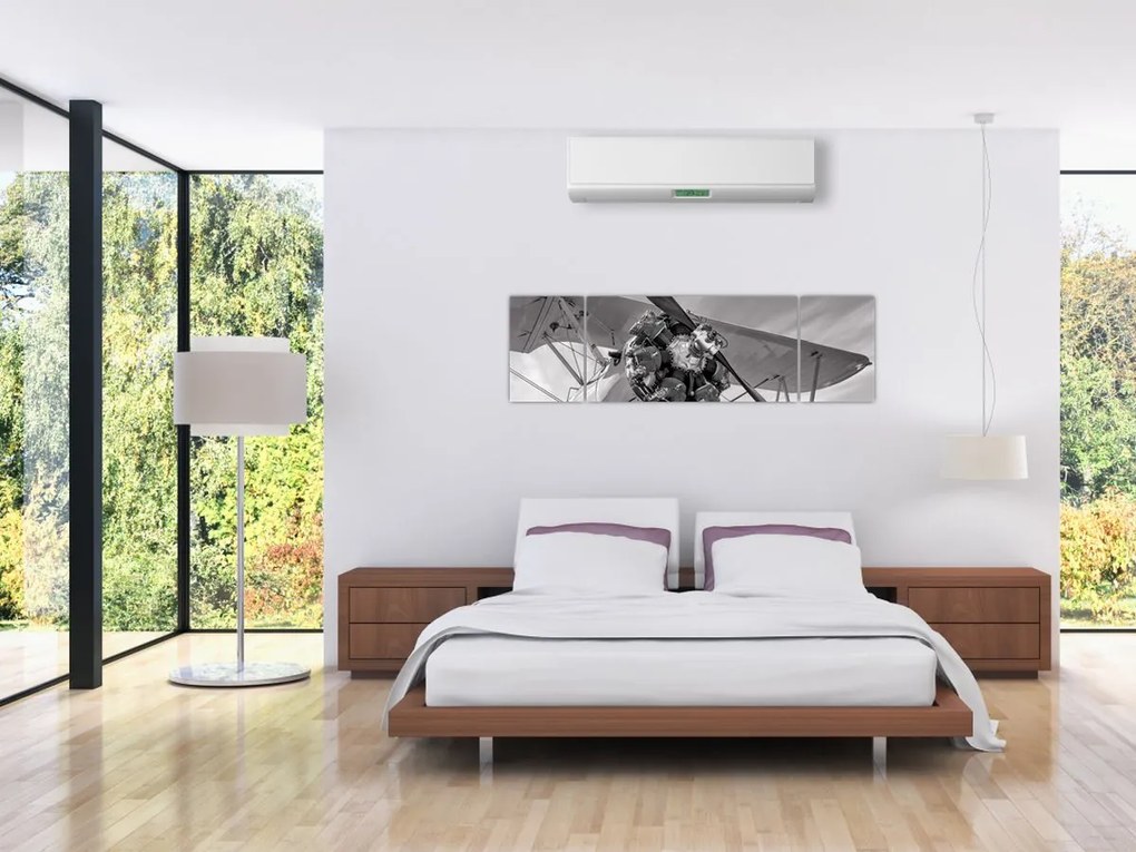 Obraz - Samolot (170x50 cm)