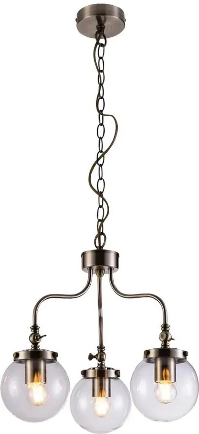 Klasyczny żyrandol metalowy do salonu patyna - Z041 C9-R48