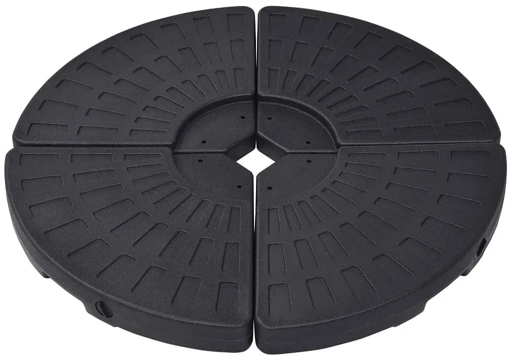 Okrągła składana podstawa pod parasol ogrodowy - Nefrex 4X