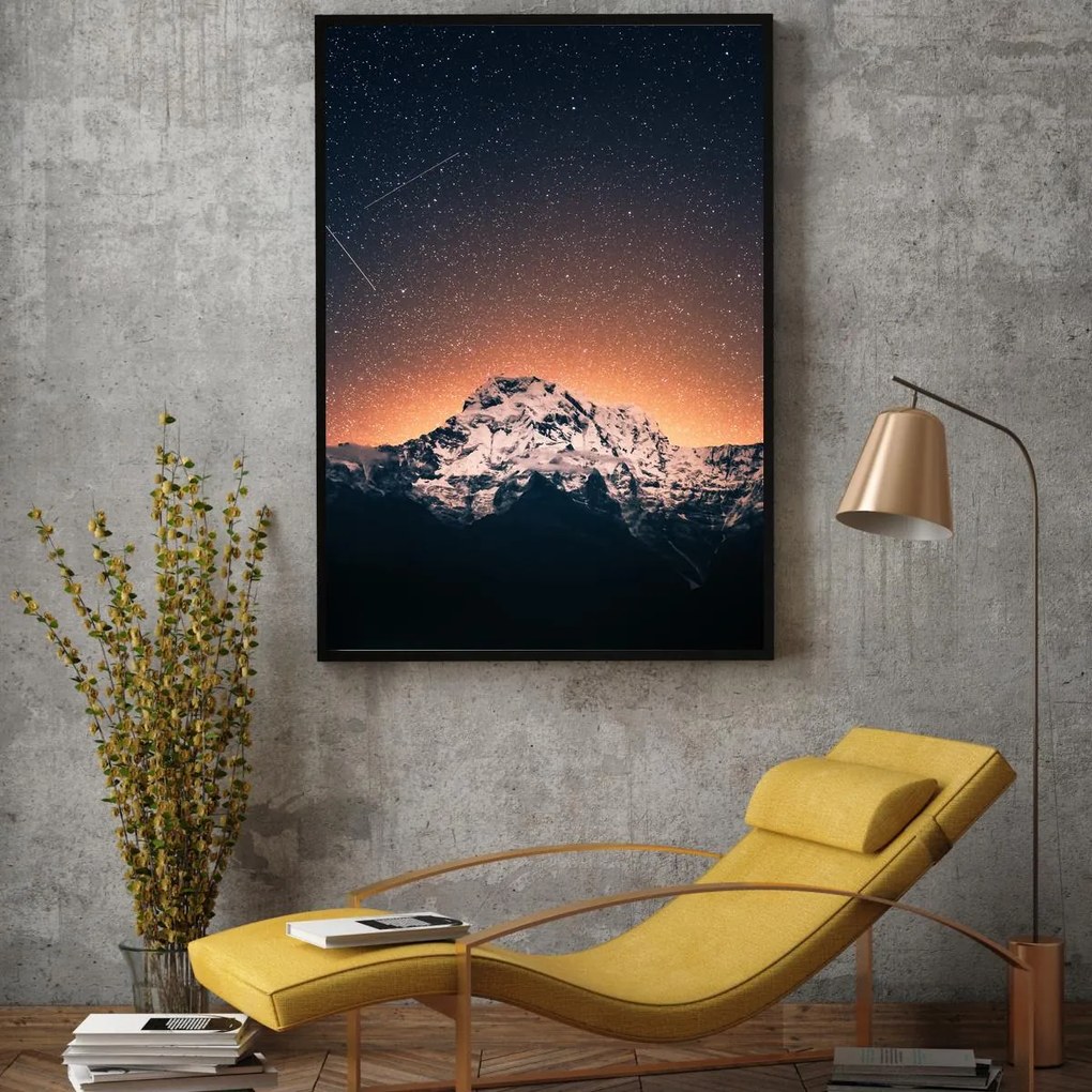 Plakat - Pod nocnym niebem (A4)