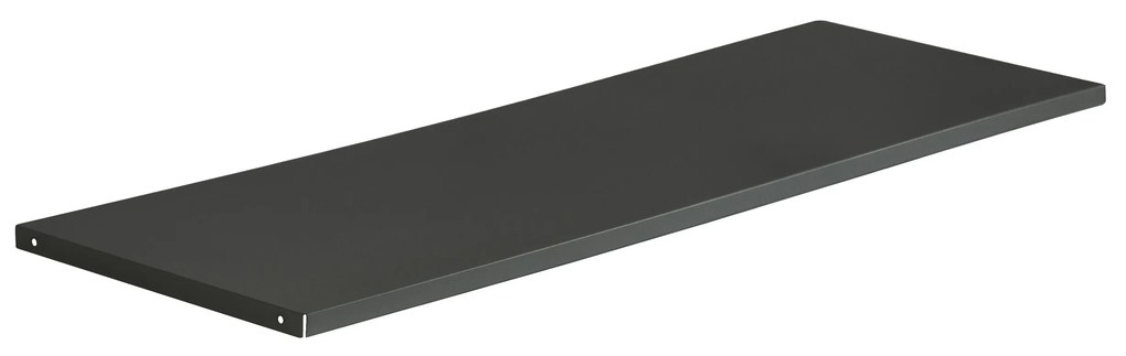 Półka metalowa do szafy biurowej ii antracytowa, 1150x20x360 mm