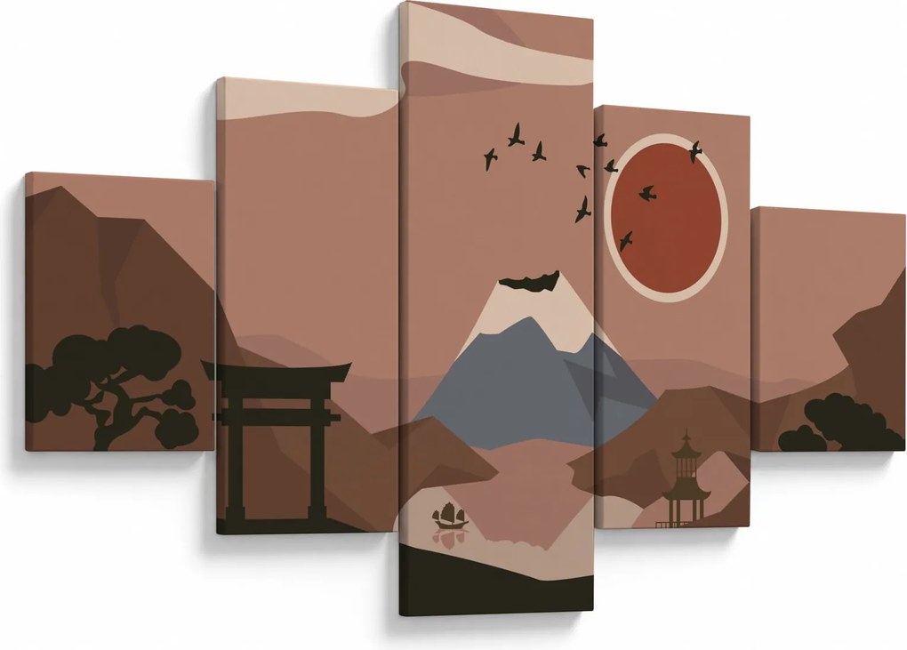 Obraz - Japonia N⁰1 (125x70 cm)