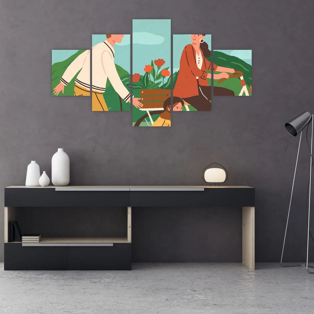 Obraz - Piękny dzień (125x70 cm)