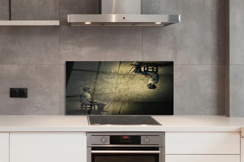 Szkło do Kuchni na Ścianę Lustrzane Odbicie Rzeczywistości