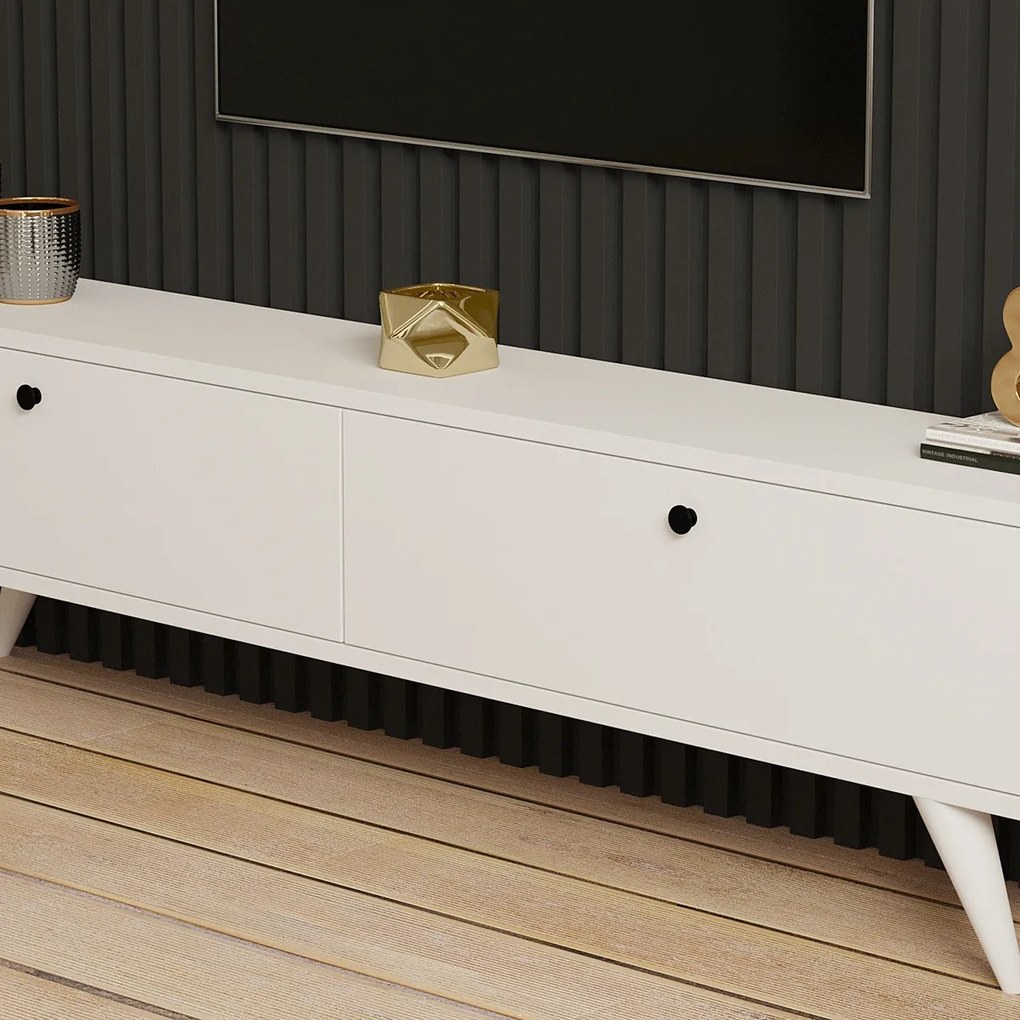 Stolik pod telewizor Paris White