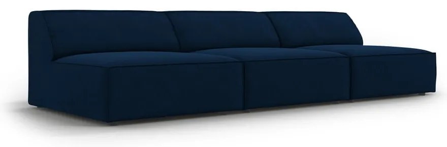 Ciemnoniebieska aksamitna sofa 240 cm Jodie – Micadoni Home