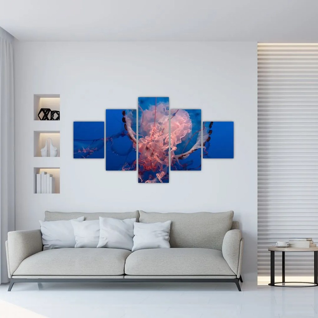 Obraz meduzy (125x70 cm)