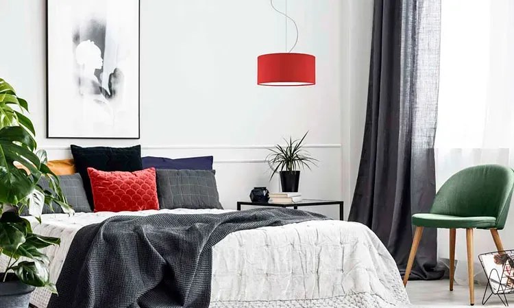 Nowoczesny żyrandol z abażurem 60 cm - EX844-Flos - wybór kolorów