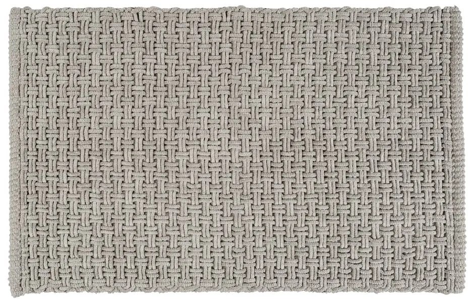 Szary tekstylny dywanik łazienkowy 50x80 cm Ecoli – Wenko