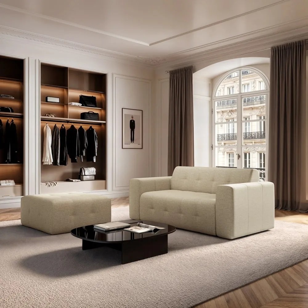 Beżowa sofa 199 cm Tuil – Rodier