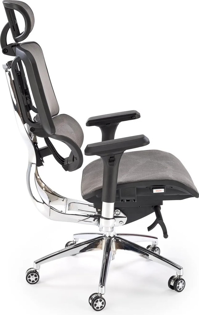 Ergonomiczny fotel biurowy Ethan Halmar, zgodny z normą BHP