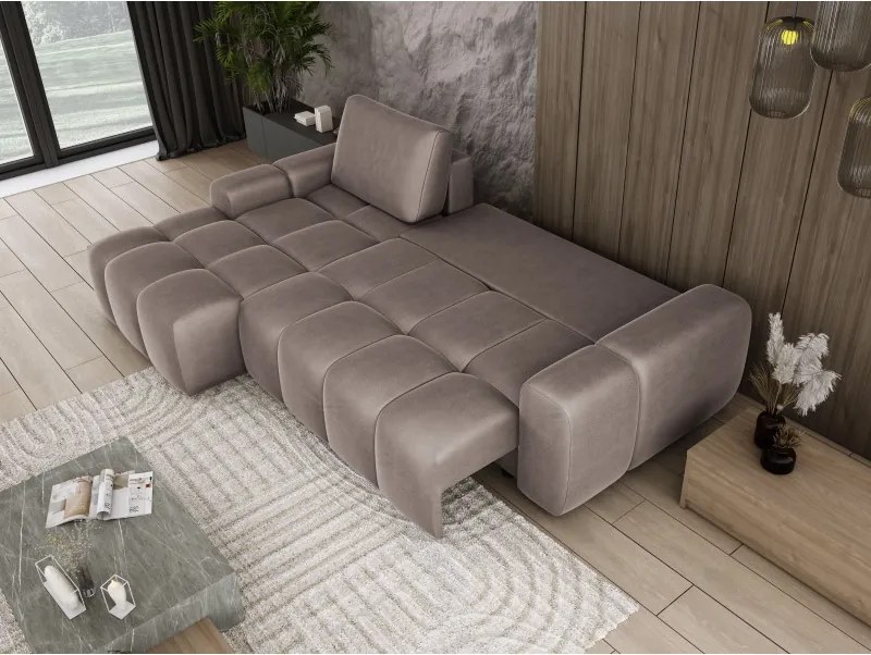 Narożnik MAILO funkcja spania DL z pojemnikiem SOLAR 16 WERSAL