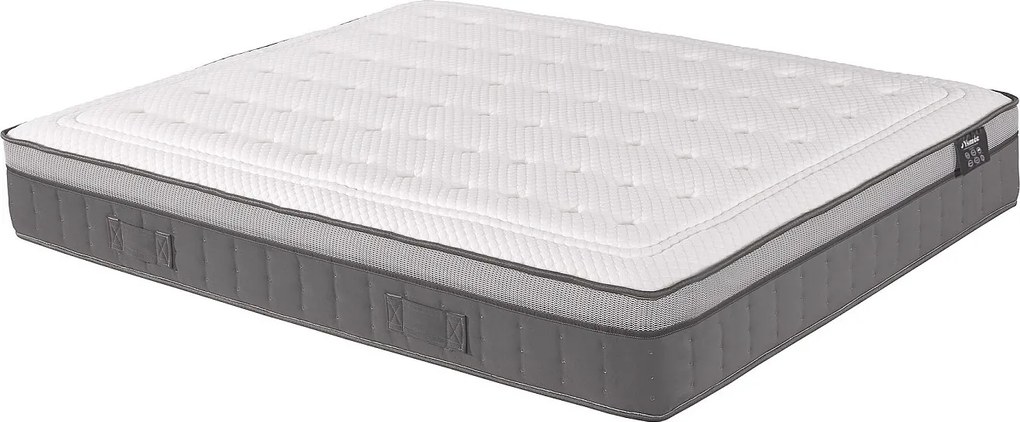 Materac hybyrdowy ze sprężynami kieszeniowymi 7-strefowy i z pamięcią kształtu ASGARD marki YSMÉE gr. 30 cm - 180x200 cm