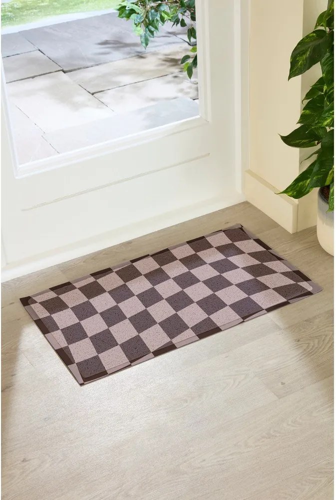 Wycieraczka z PVC 40x70 cm Checkerboard – Artsy Doormats