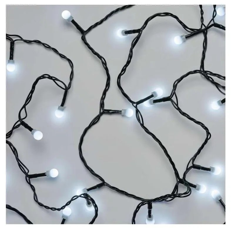 LED Zewnętrzny łańcuch bożonarodzeniowy 80xLED/13m IP44 zimna biel