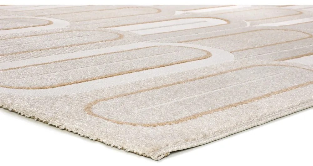 Kremowy dywan 80x150 cm Flora – Universal