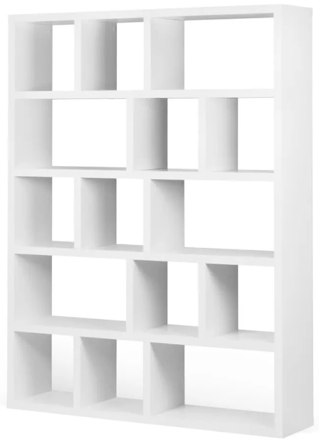 Biały regał 150x198 cm Berlin – TemaHome