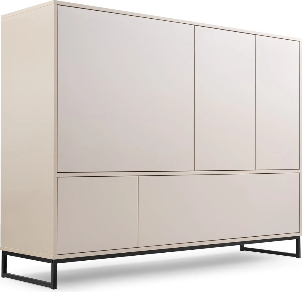 Komoda AZIR 160 cm do Salonu Sypialni Odcienie beżu