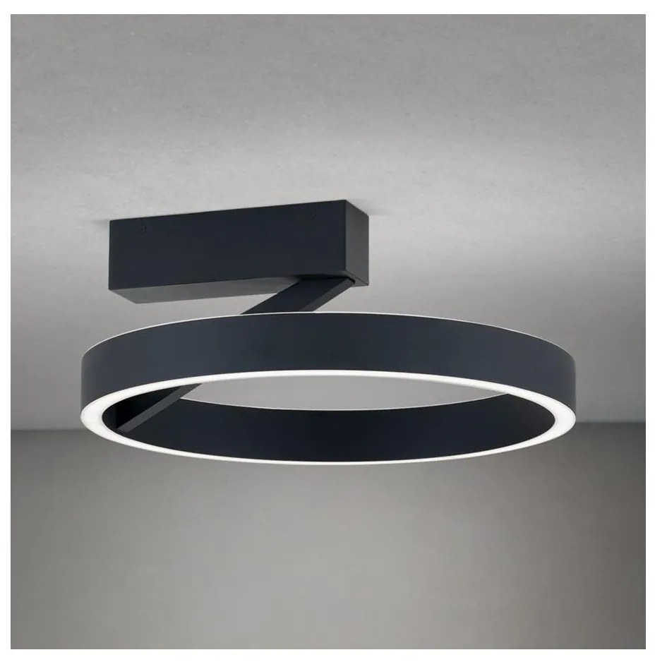 Orion - LED oprawa sufitowa KOLK LED/40W/230V 2700/3000/4000K śr. 40 cm czarna