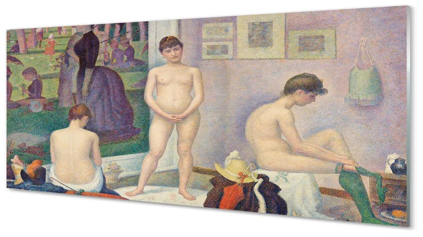 Obraz akrylowy Modelki - Georges Seurat