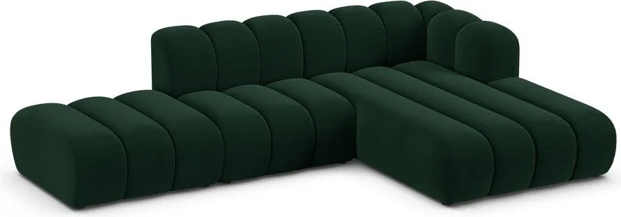 Ciemnozielony narożnik (prawostronny) Lupine – Micadoni Home