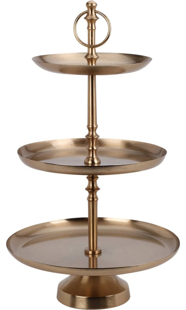 Metalowa patera 3 poziomy, 50 cm