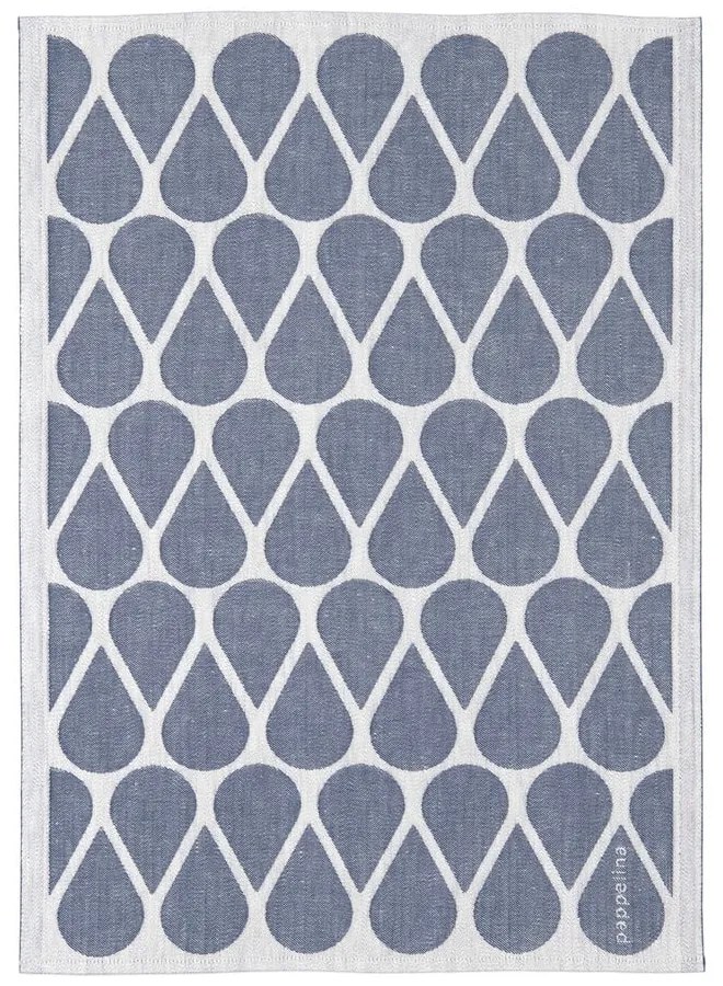 Ścierka z mieszanki lnu 46x66 cm Otis Blue – Pappelina