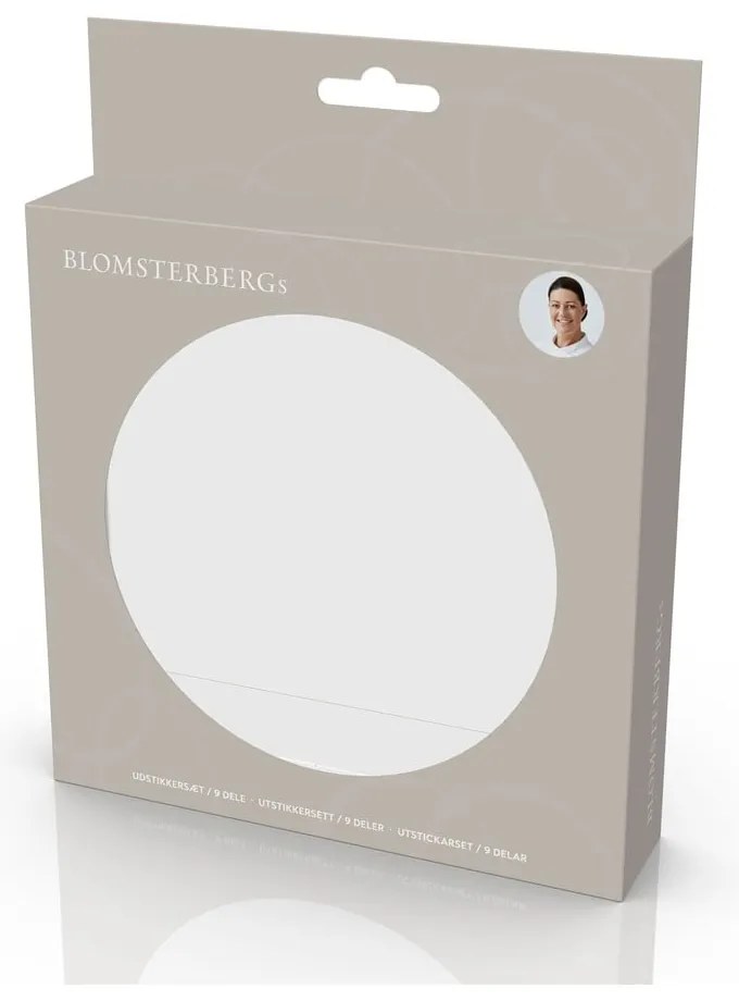 Foremki do wykrawania zestaw 9 szt. Round – Blomsterbergs