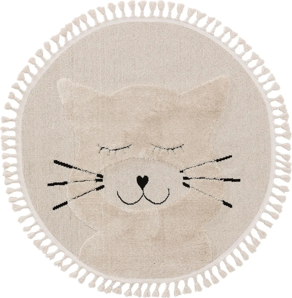 Okrągły dywan dziecięcy MOMO