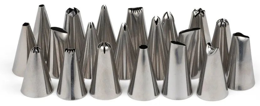 Cukierniczy zestaw do zdobienia liczba końcówek 24 szt. – Blomsterbergs