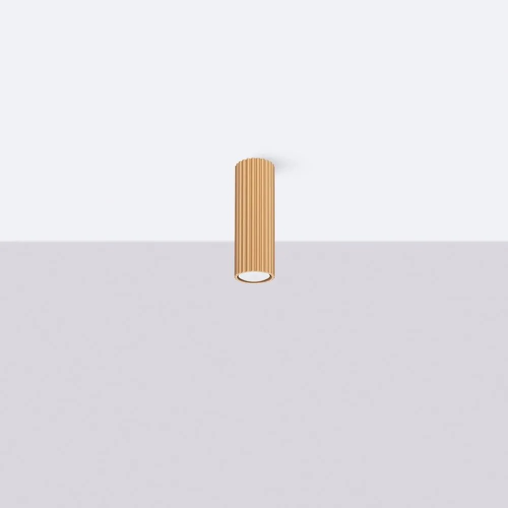 Lampa punktowa w kolorze złota Gleam – Sollux