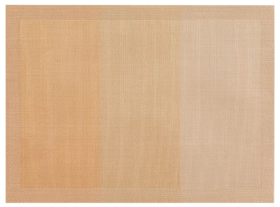 Brązowa mata stołowa Tiseco Home Studio Jacquard, 45x33 cm