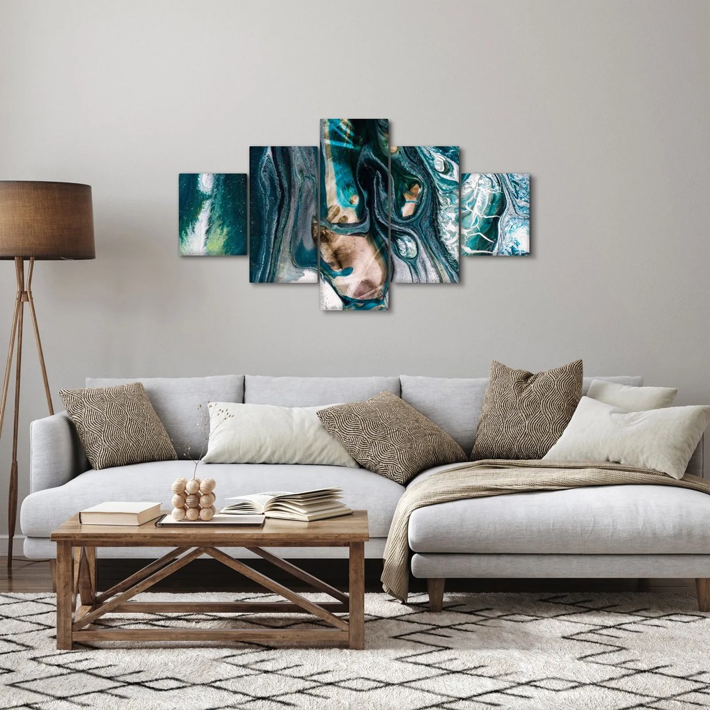Obraz abstrakcji (125x70 cm)