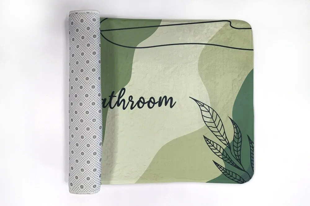 Dywanik pod prysznic Dywanik pod prysznic Pastelowe Zielenie