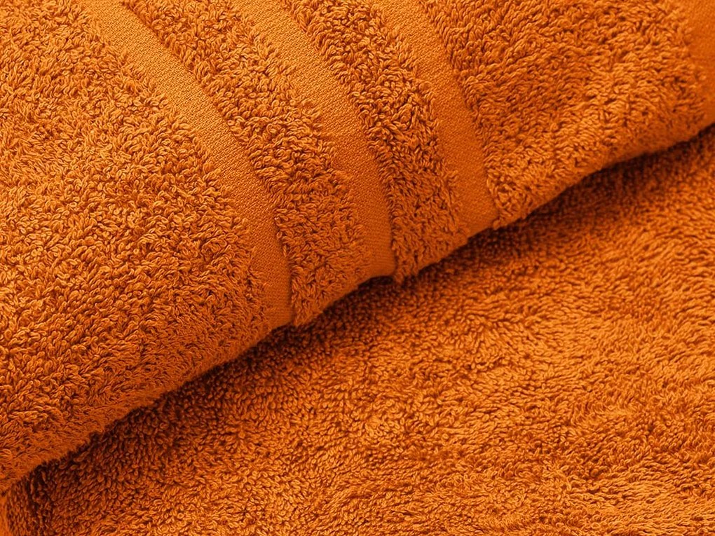 Ręcznik Classic 70 x 140 cm pomarańczowy, 100% bawełna