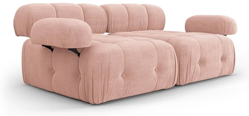 Jasnoróżowa sofa 192 cm Ferento – Cosmopolitan Design