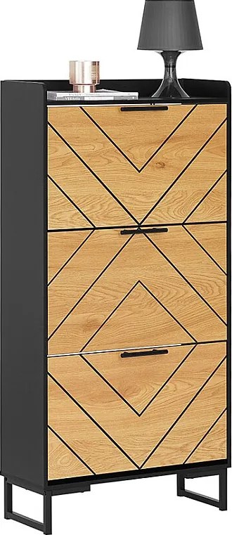 Szafka na buty z 3 drzwiami FSR164-SCH